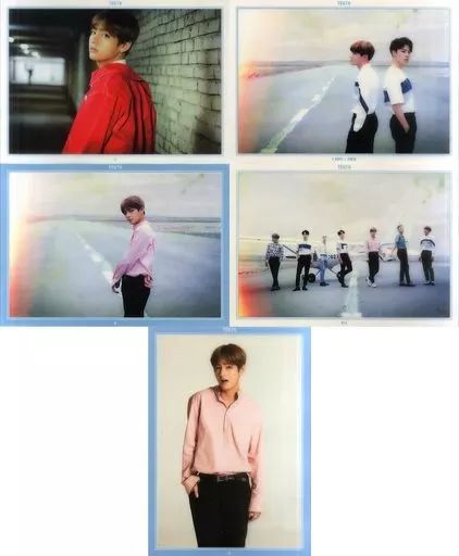 ◎ 【レア】 BTS YOUTH ジミン クリアポスター 5枚セット BTS ジミン グッズ ステッカーセット 87枚入 フォトステッカー/ シール