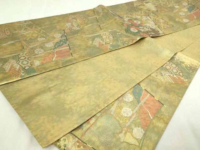 平和屋本店▽「美しいキモノ」お馴染みのメーカー となみ織物 六通柄