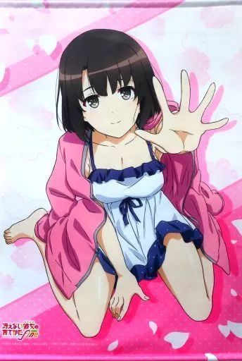 中古】タペストリー 加藤恵 B2タペストリー 「冴えない彼女の育てかた