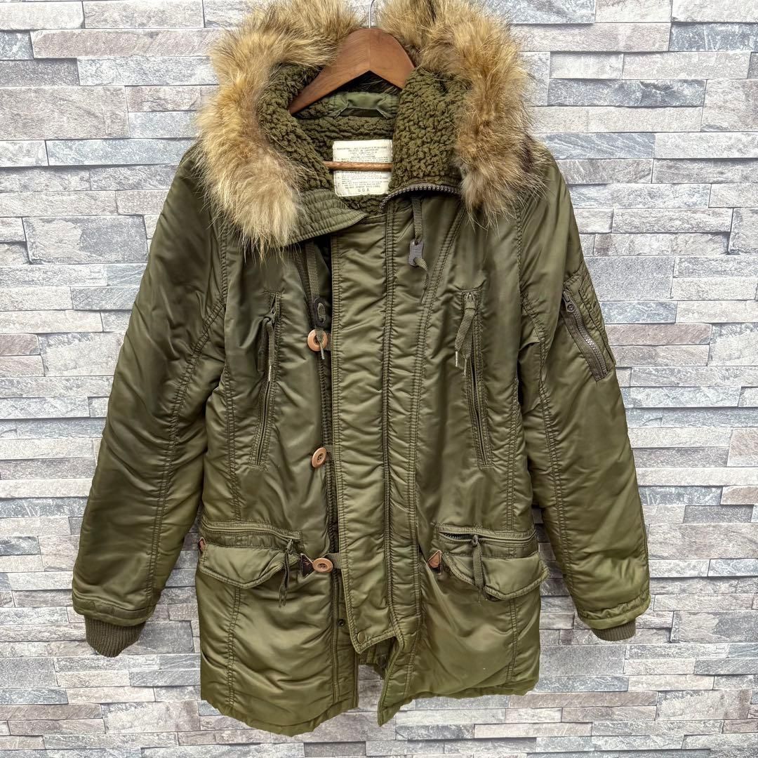 goa ゴア Y2K ミリタリージャケット ボアブルゾンアウター モッズ