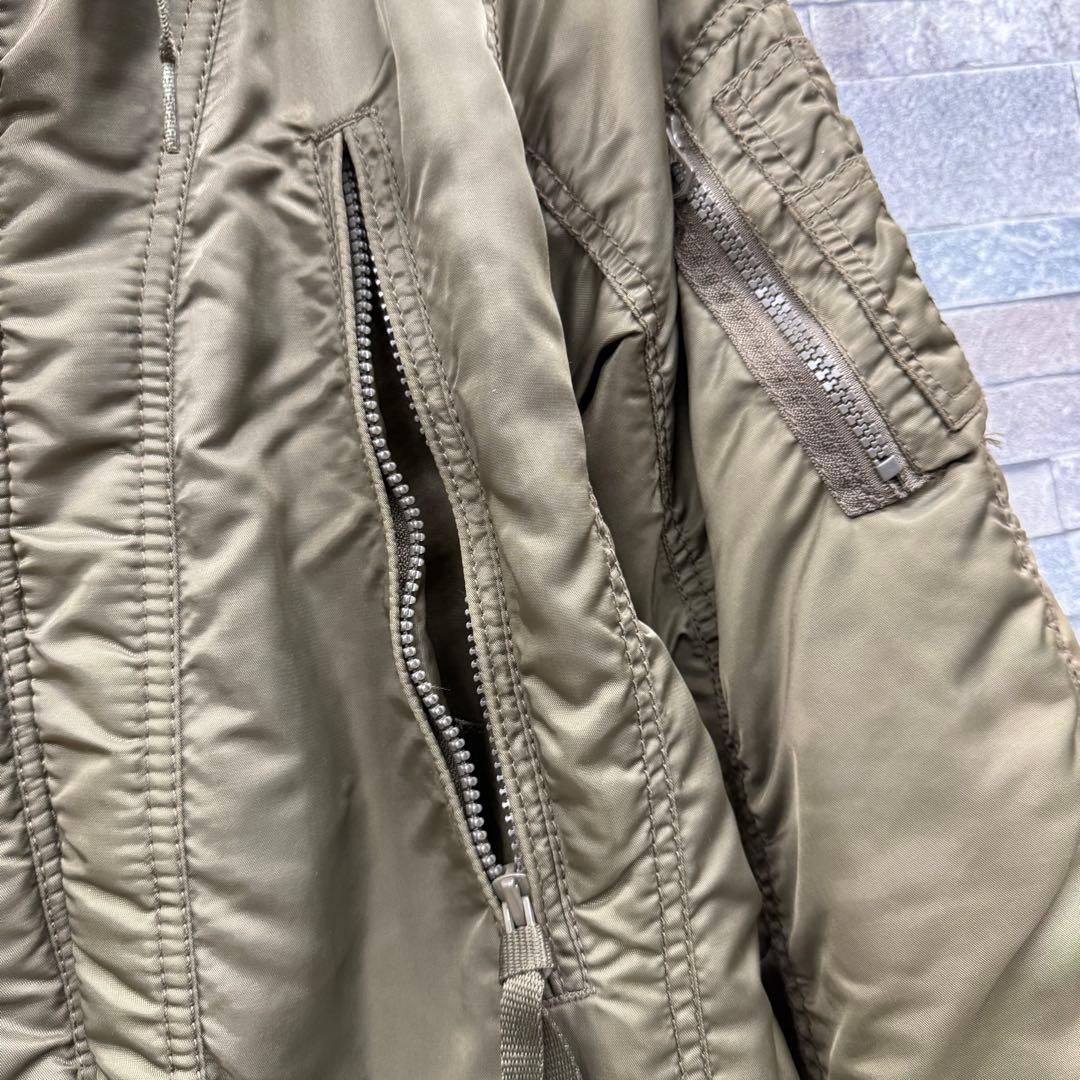 goa ゴア Y2K ミリタリージャケット ボアブルゾンアウター モッズ