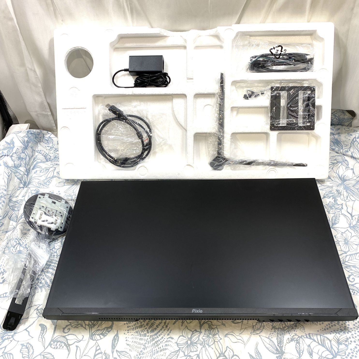 ジャンク品】 Pixio PX278 WAVE Black 液晶ディスプレイ PX278WAVE 27