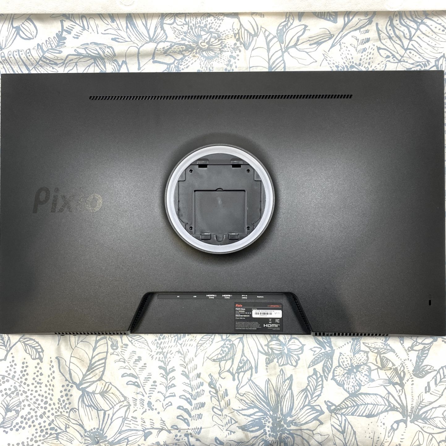 ジャンク品】 Pixio PX278 WAVE Black 液晶ディスプレイ PX278WAVE 27