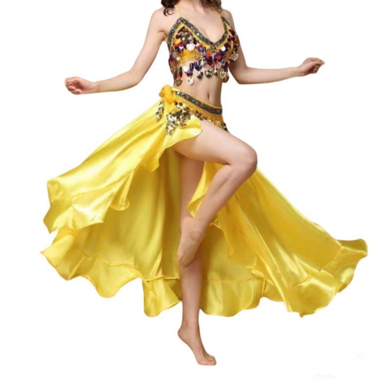 ベリーダンス 衣装 セット キラキラ スパンコール インドダンス