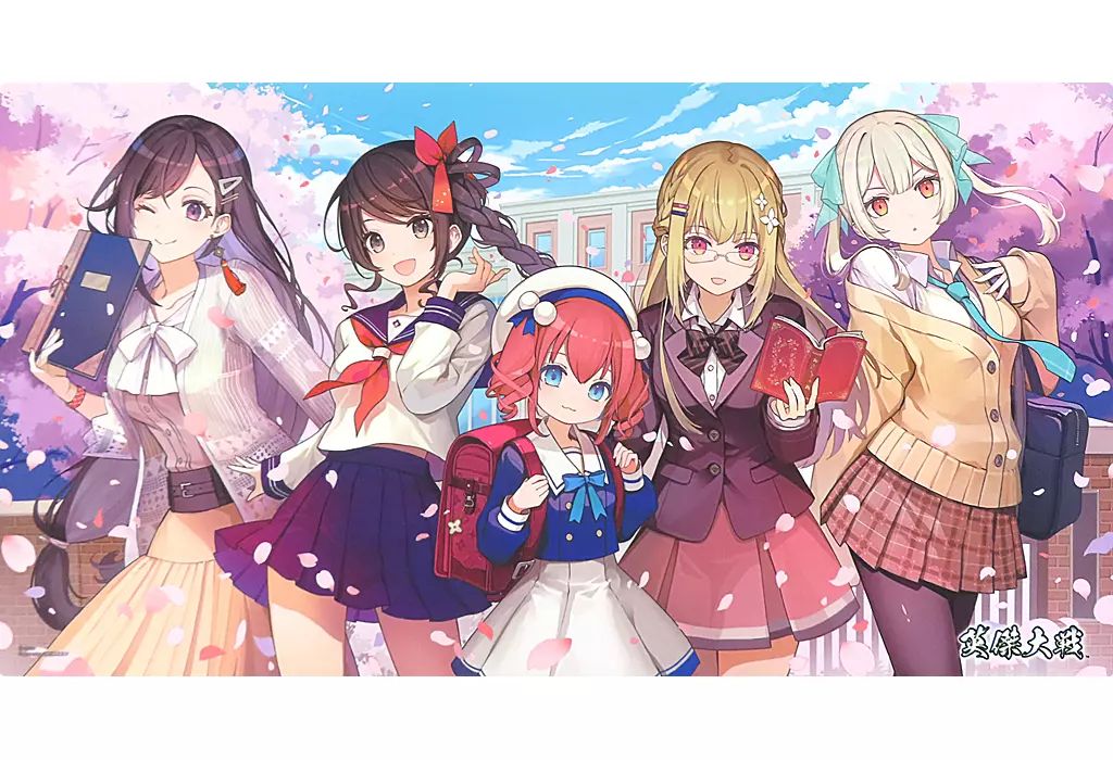 中古】デスクマット 麗花 オリジナルデスクマット 「英傑大戦