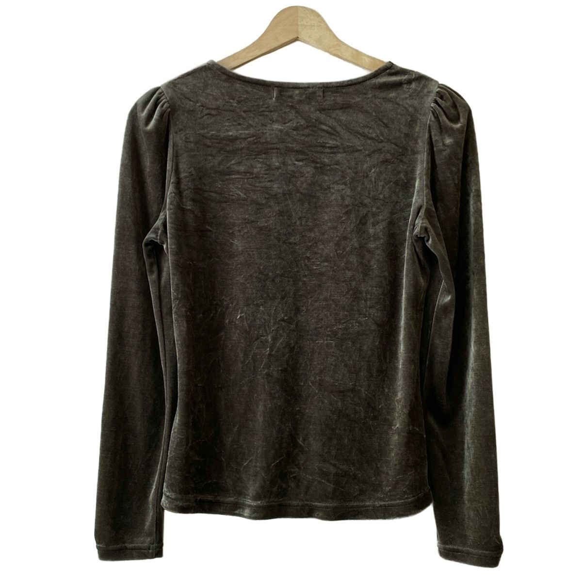 （未使用）M'S GRACY/エムズグレイシー カットソー フリル 長袖 40 M'S GRACY(エムズグレイシー) 長袖カットソー サイズ40 M レディース