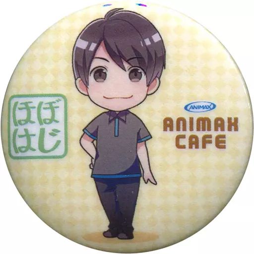下野紘 缶バッチ 中古】バッジ・ピンズ 下野紘(キッチン服/背景：イエロー) カフェ限定