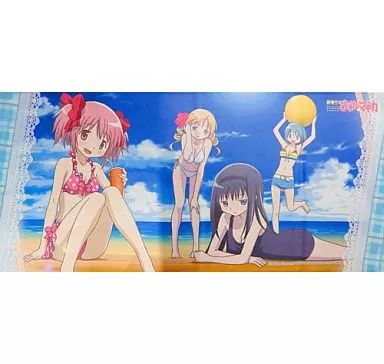 中古】タオル・手ぬぐい(キャラクター) 魔法少女まどか☆マギカ