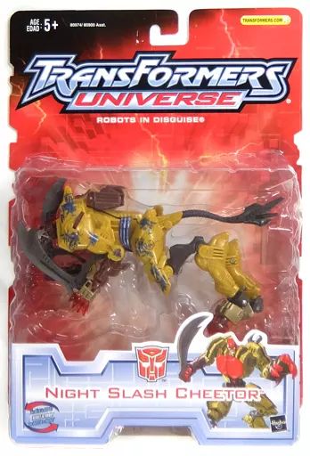 おもちゃ NIGHT SLASH CHEETOR -ナイトスラッシュ チーター- トランスフォーマー ユニバース