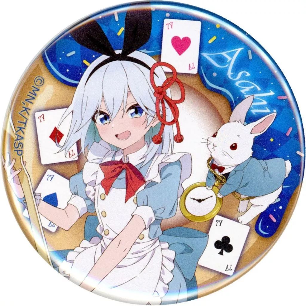 中古】バッジ・ピンズ [単品] 甘神朝姫 トレーディング缶バッジ 「甘神