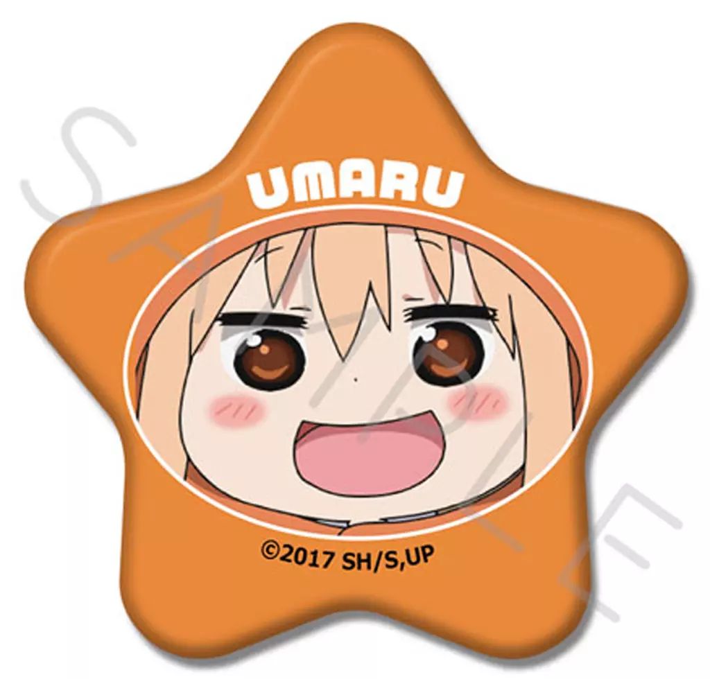 中古】バッジ・ビンズ デザインA 星型缶バッジ 「TVアニメ 干物妹!う