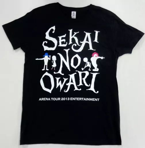 中古】Tシャツ(男性アイドル) SEKAI NO OWARI Tシャツ ブラック S