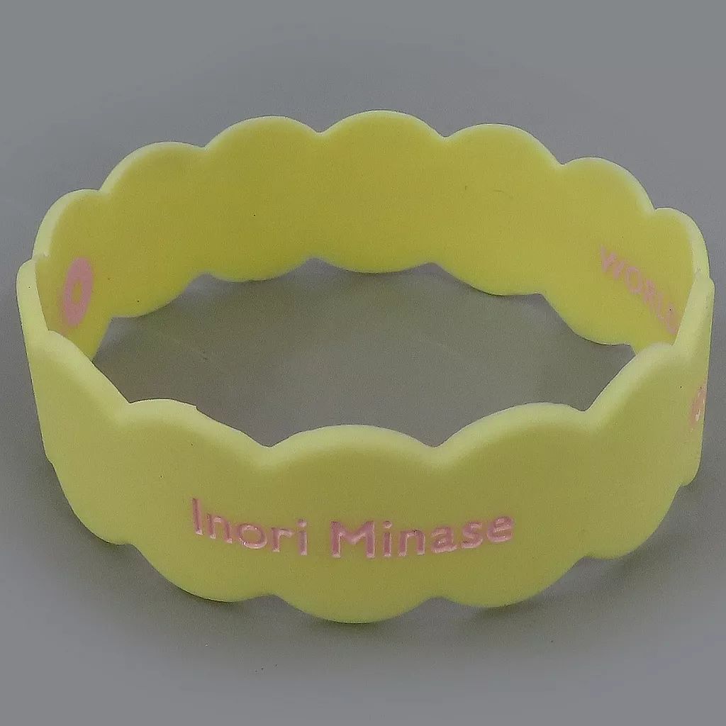 水瀬いのり ツアー ラバーバンド 全公演セット 中古】アクセサリー(非金属) 水瀬いのり 公演別ラバーバンド(兵庫