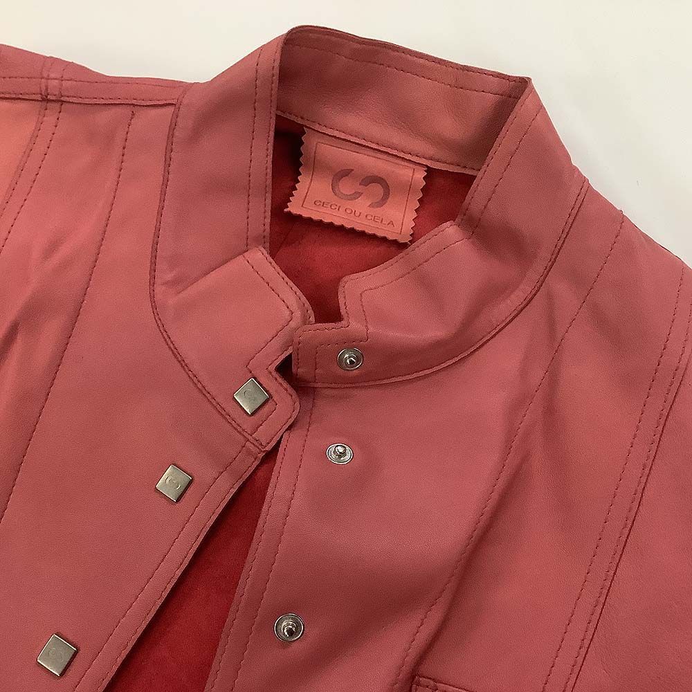 【新品未使用タグ付き◎】CECI OU CELA 本革レザージャケット 羊革 CECI OU CELA セシオセラ レザージャケット 羊革 - メルカリ