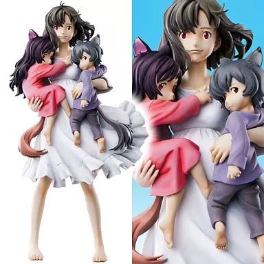 中古】フィギュア 超像Artコレクション 花と雨と雪 「おおかみこどもの