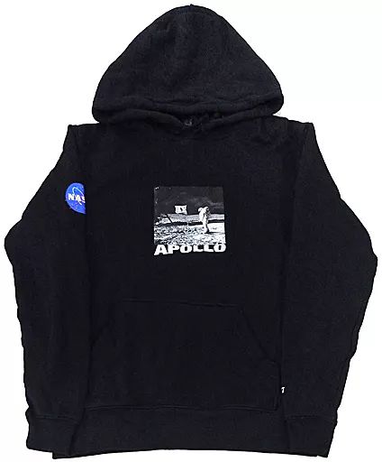 アウターウェア 男性アイドル ポルノグラフィティ NASAフォトパーカー ブラック Lサイズ ポルノグラフティ×ヴィレッジヴァンガード