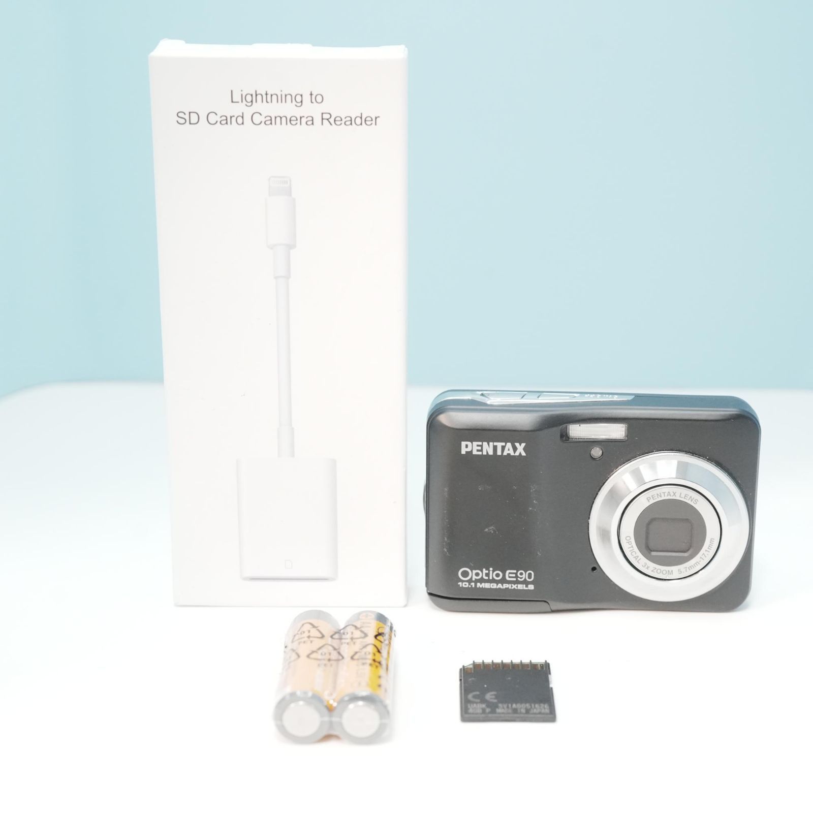 PENTAX Optio E90 デジカメ スマホ転送OK フルセット a5702 - メルカリ