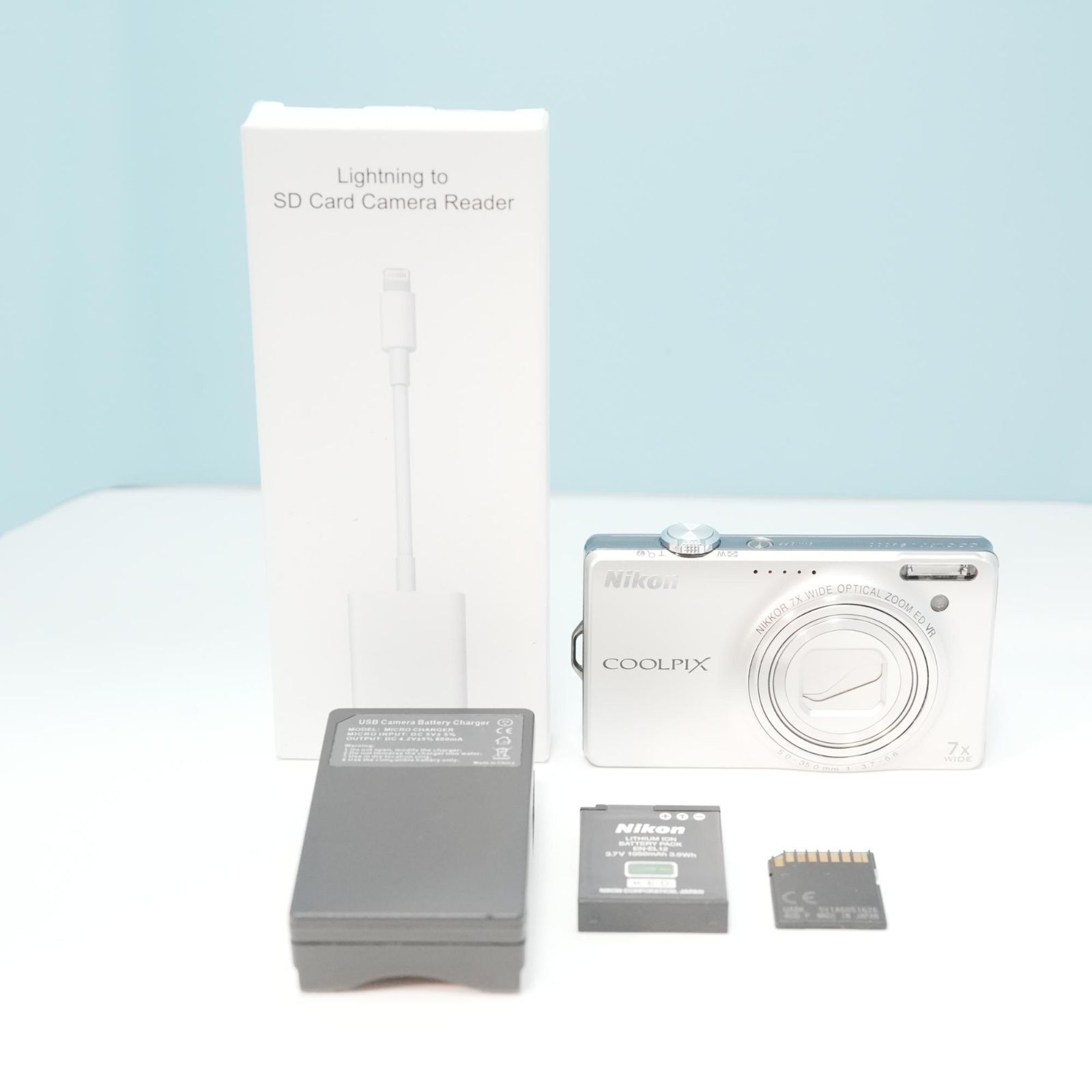 Nikon COOLPIX S6000 デジカメ スマホ転送OK フルセット a5758 - メルカリ