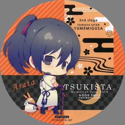 中古】コースター(キャラクター) 卯月新 描き起こしイラストコースター