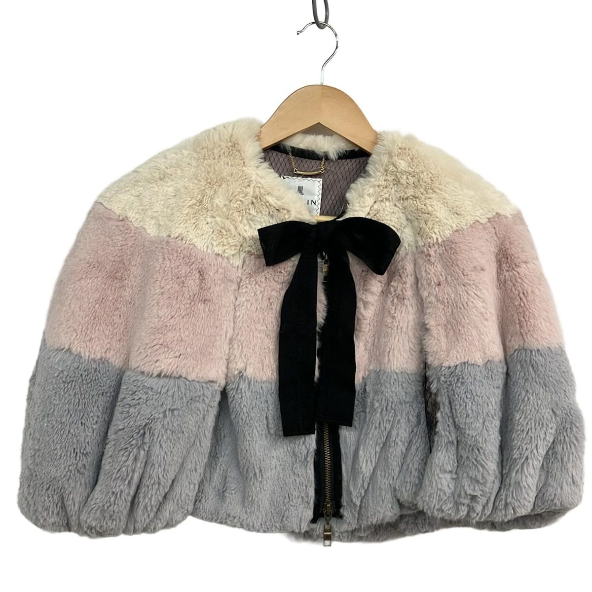 LANVIN en Bleu(ランバンオンブルー) ポンチョ サイズ38 M レディース