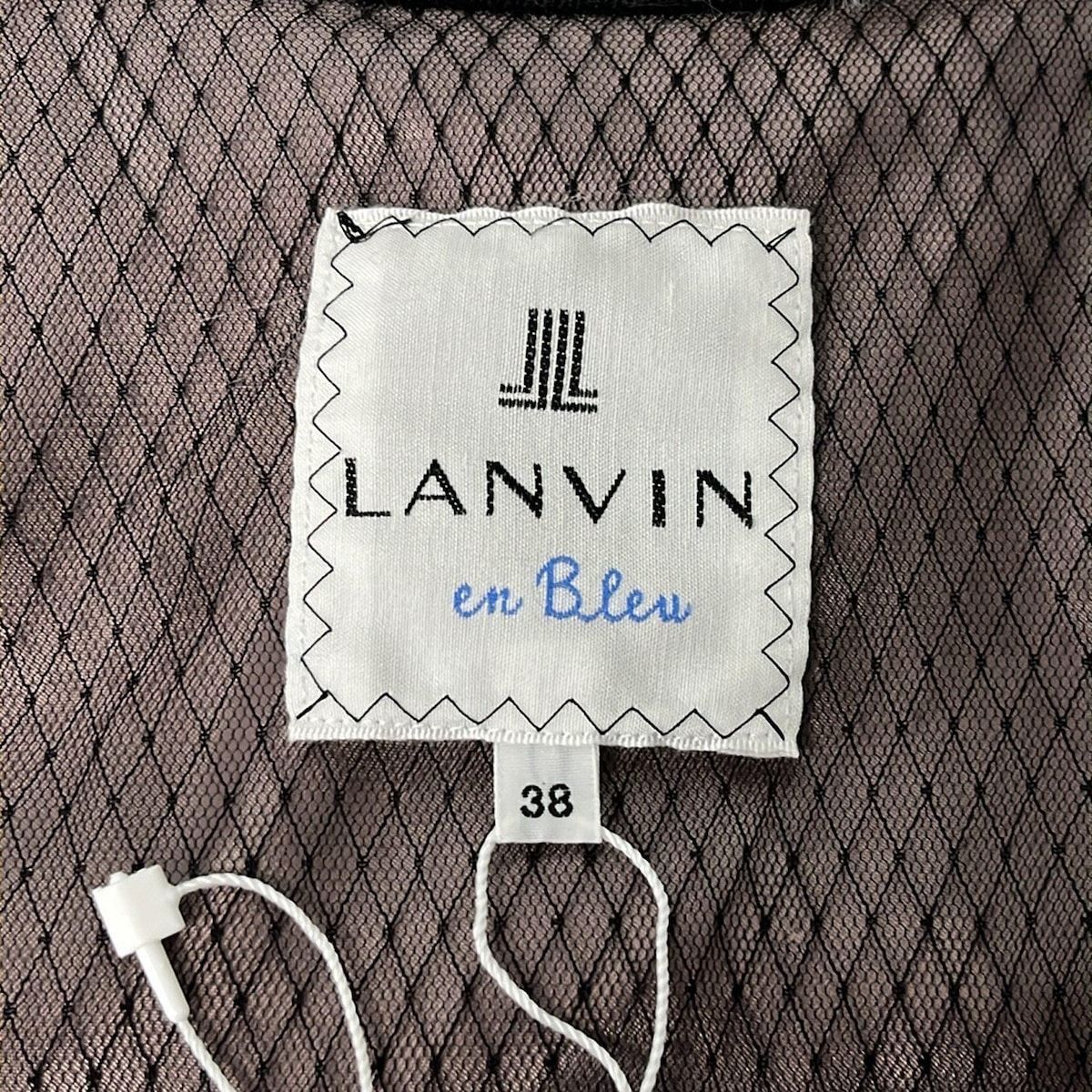 LANVIN en Bleu(ランバンオンブルー) ポンチョ サイズ38 M レディース