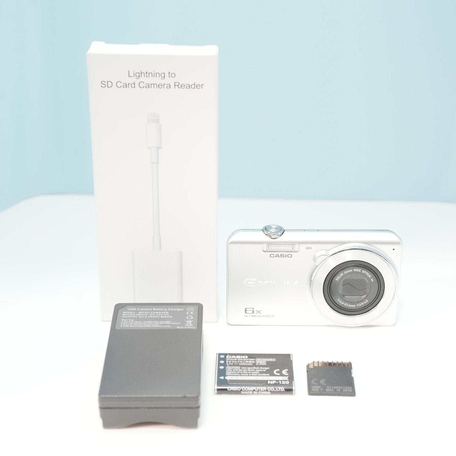 CASIO EXILIM EX-ZS28 デジカメ スマホ転送OK フルセット 美品 a5761