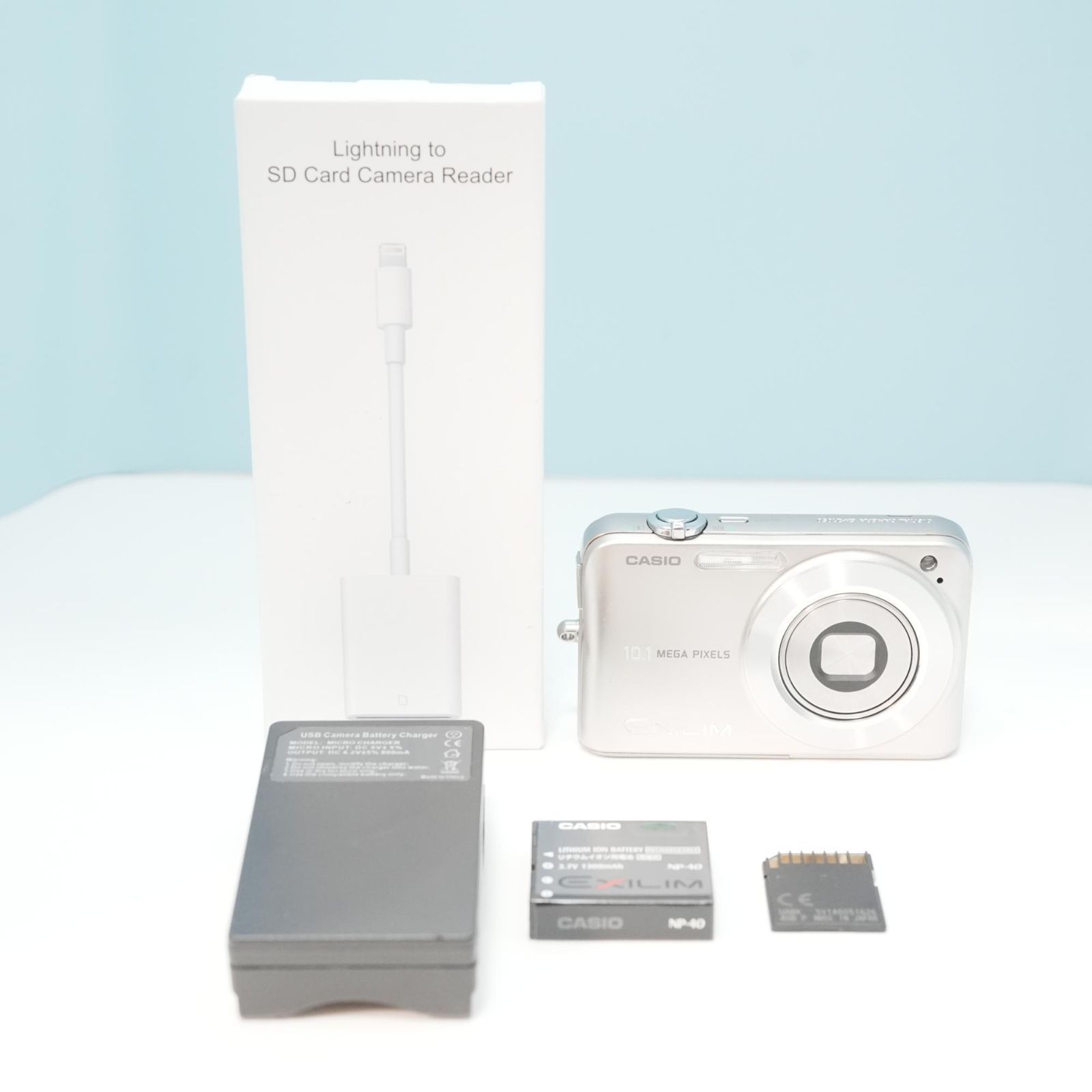 CASIO EXILIM EX-Z1050 デジカメ スマホ転送OK フルセット 美品 a5704