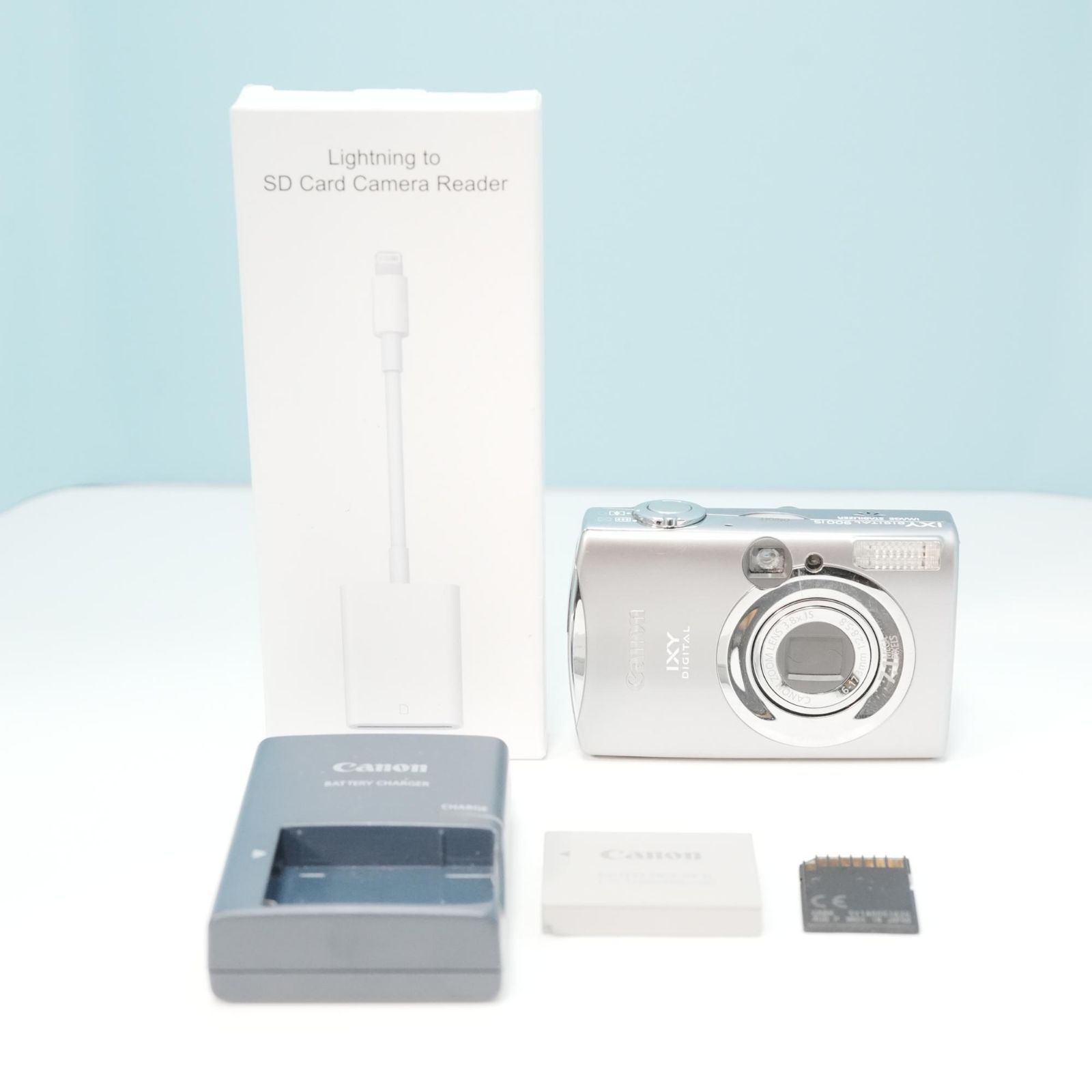 Canon IXY DIGITAL 900 IS デジカメ スマホ転送OK フルセット 極美品