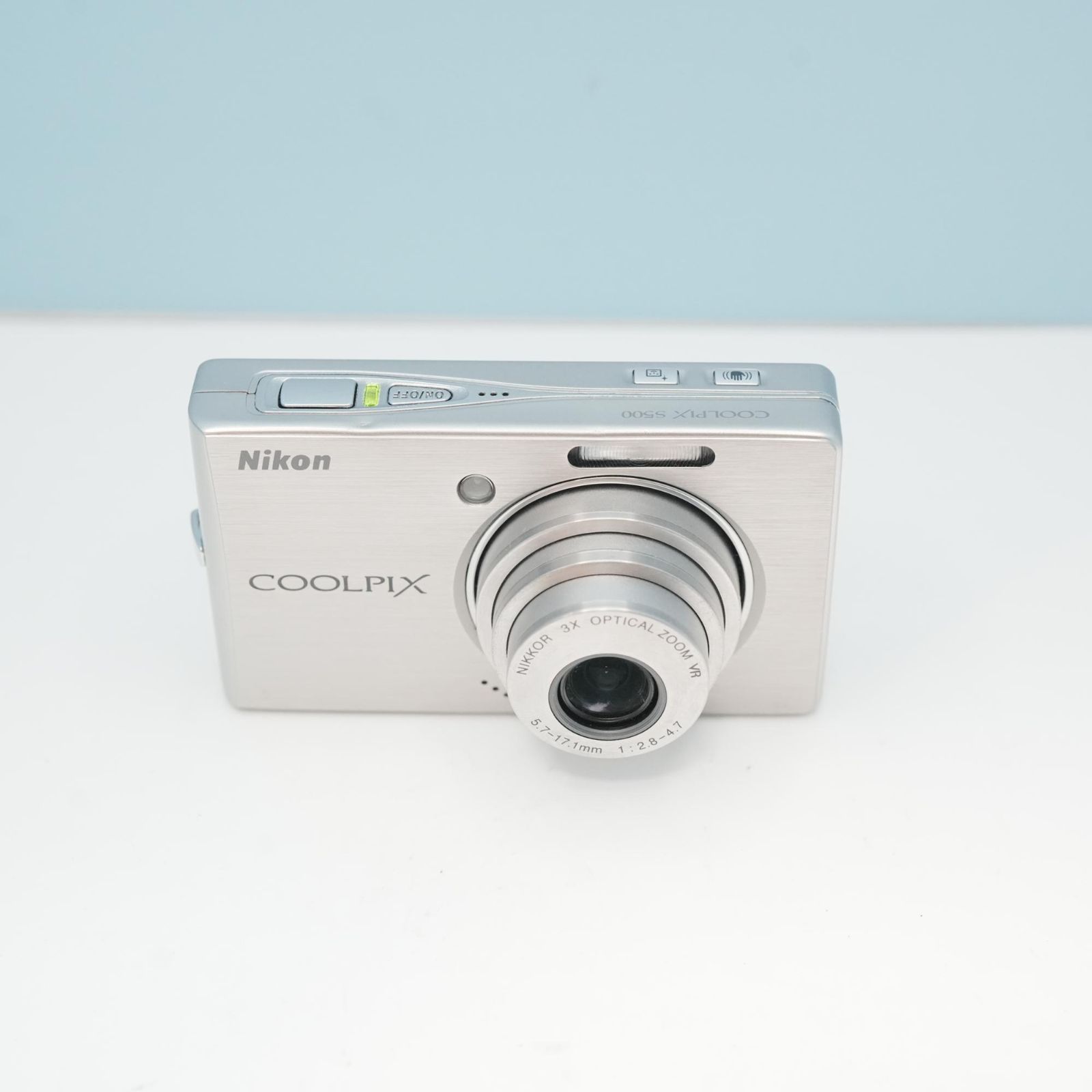 NikonCOOLPIX S500 デジカメ スマホ転送OK フルセット 極美品 a5748