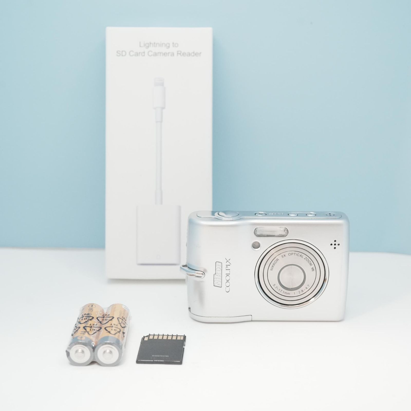 Nikon COOLPIX L12 デジカメ スマホ転送OK フルセット 美品 a5746