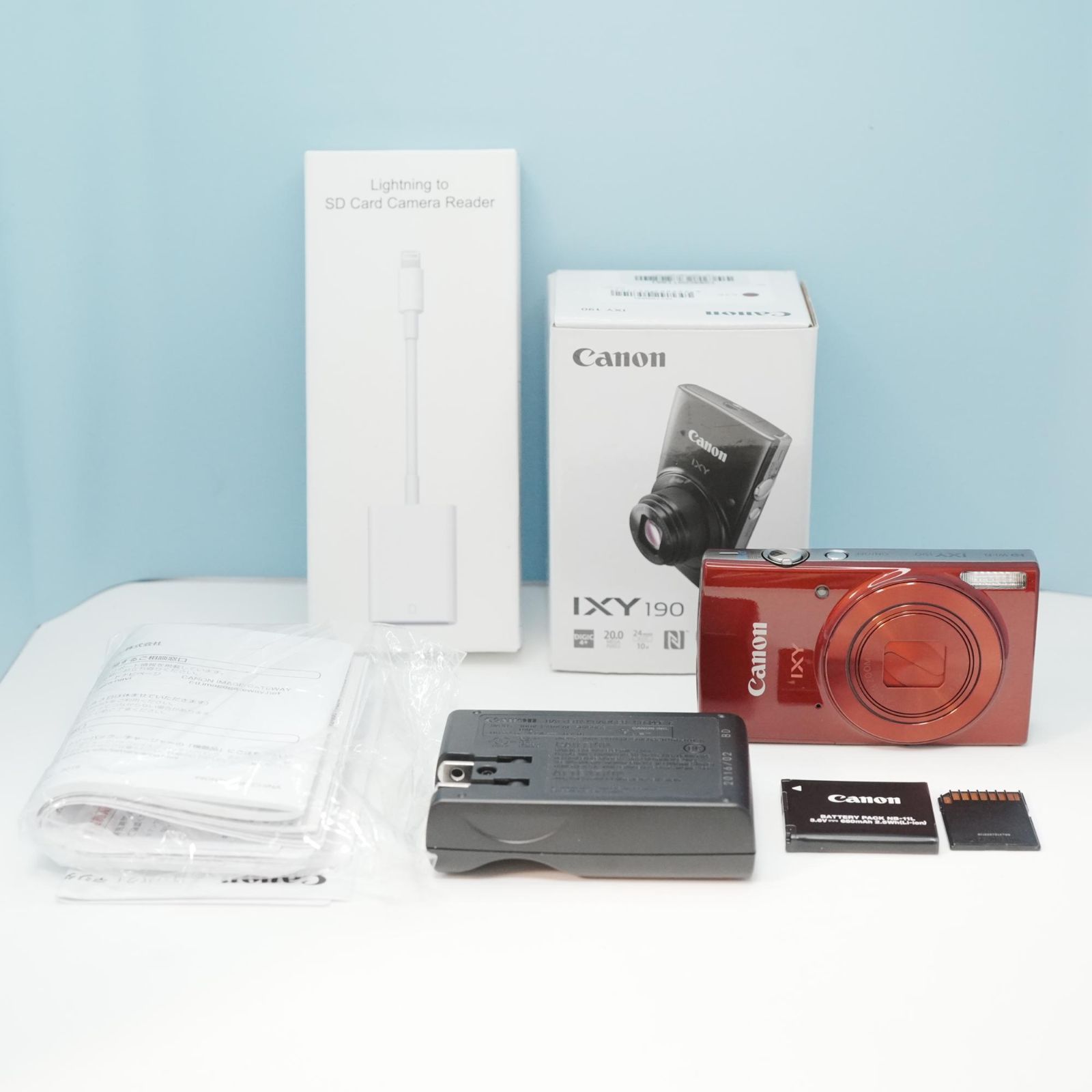 Canon IXY 190 デジカメ スマホ転送OK フルセット 極美品 a5724 - メルカリ