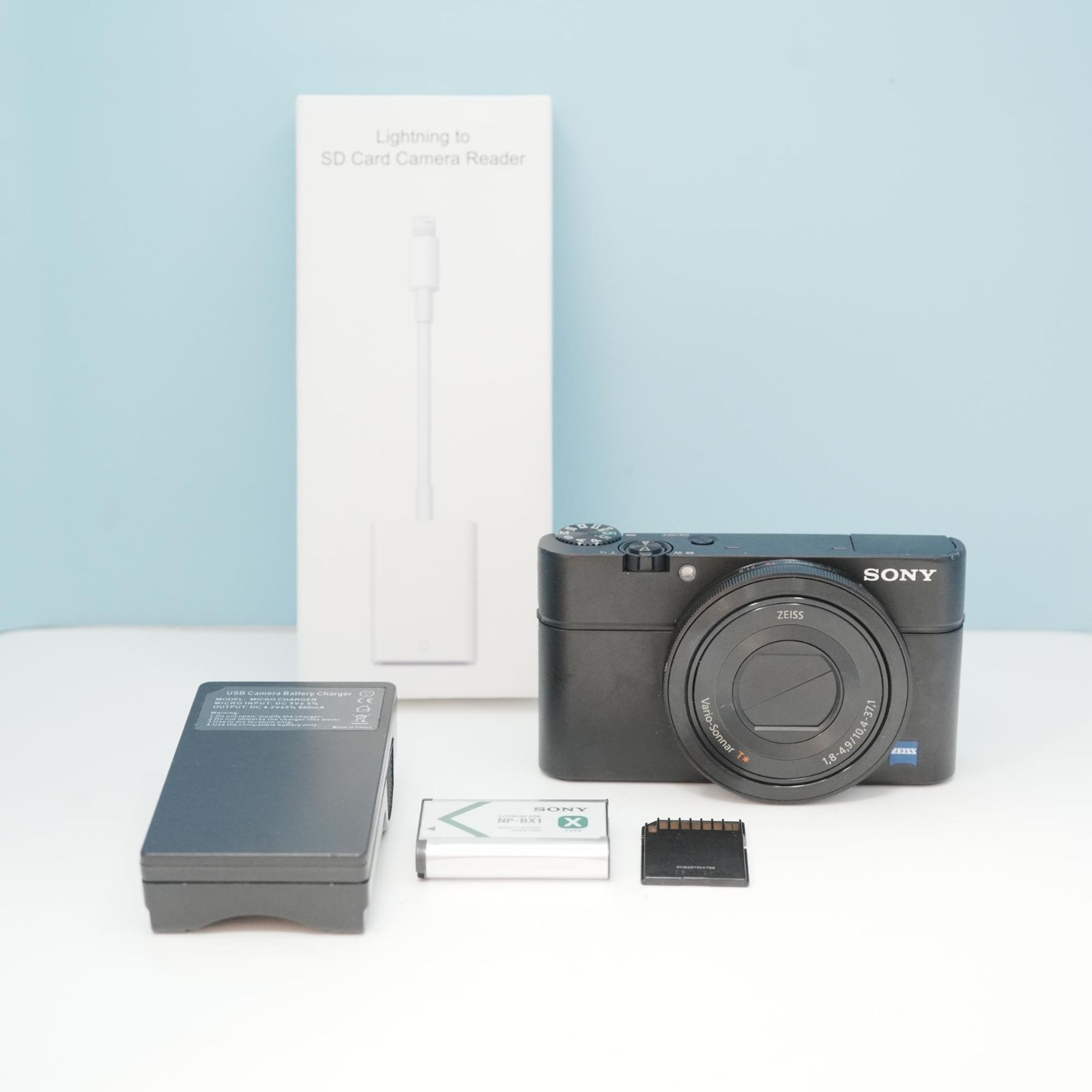 SONY Cyber-shot DSC-RX100 デジカメ スマホ転送OK フルセット a5718 