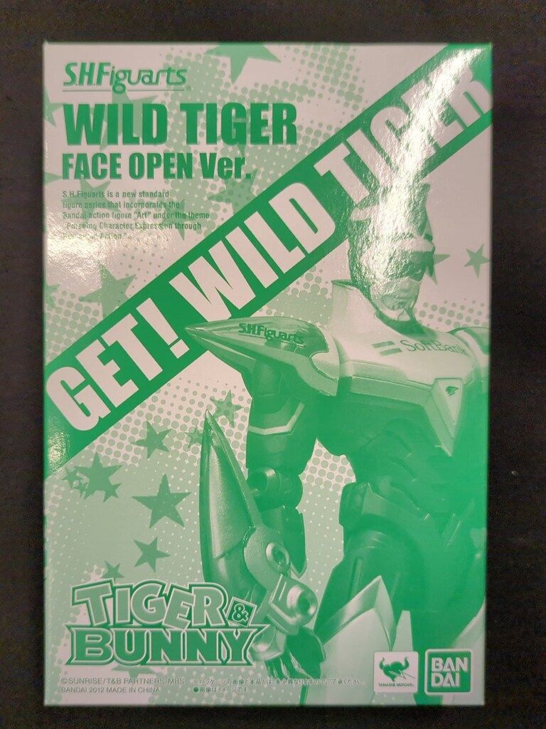 バンダイ S.H.Figuarts TIGER&BUNNY ワイルドタイガー フェイス
