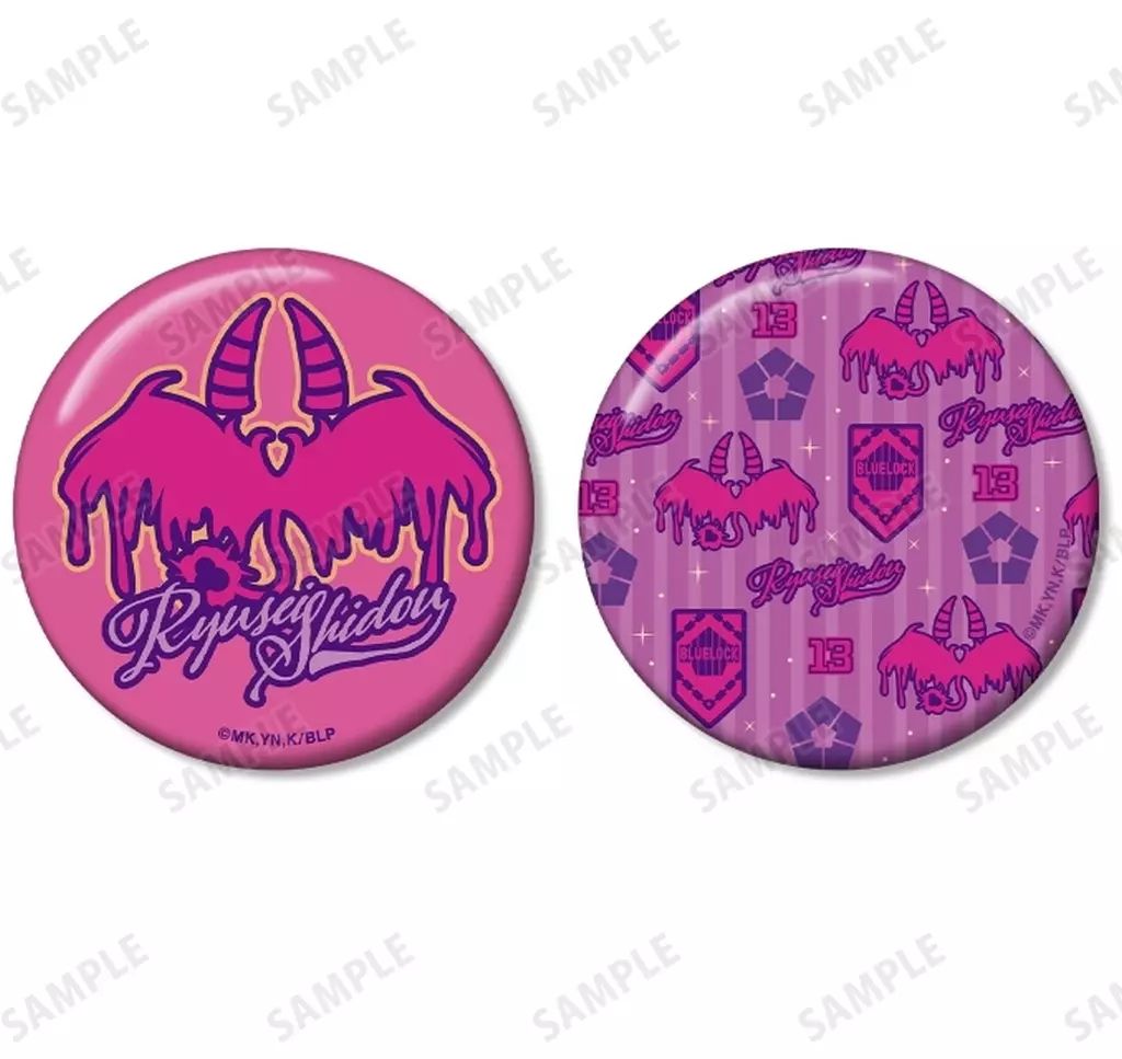 士道龍聖 ヴィレッジヴァンガード 缶バッジ 士道龍聖 ヴィレッジヴァンガード 缶バッジ ブルーロック だけ缶 士道