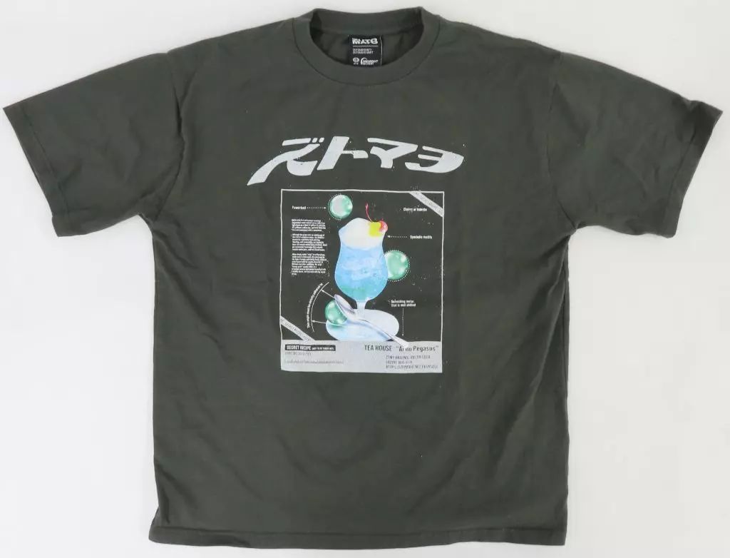 中古】Tシャツ ずっと真夜中でいいのに。 愛ペガ クリームソーダT