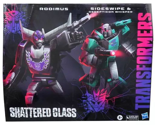 【中古】おもちゃ RODIMUS. SIDESWIPE ＆ DECEPTICON WHISPER -ロディマス サイドスワイプ＆ディセプティコン ウィスパー- 「トランスフォーマー シャッタードグラスコレクション」 TFジェネレーション