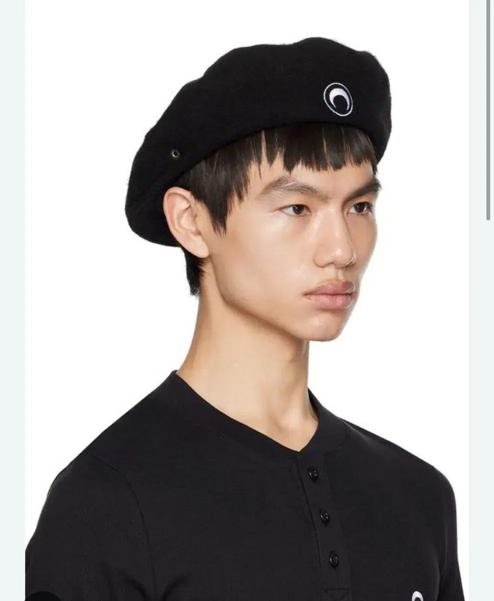 MARINE SERRE ブラック ベレー帽 MARINE SERRE(マリーンセル) ベレー帽(レディース) - 海外通販のBUYMA