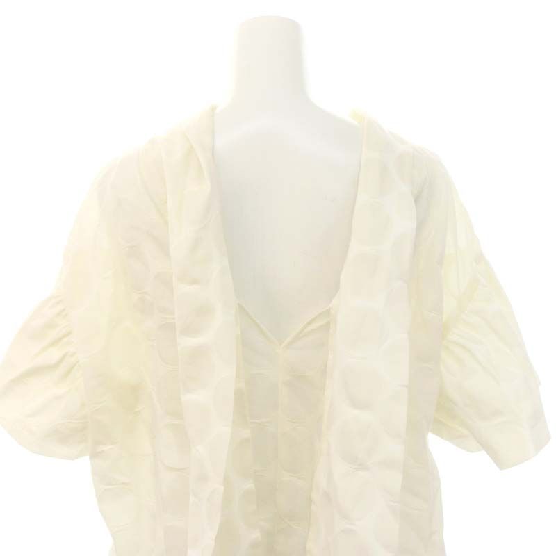 シーニュ cygne 透かしドットトップス Alain ブラウス プルオーバー