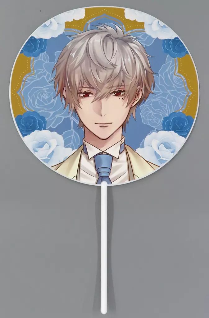 中古】うちわ・扇子 リヒト＝クライン うちわ 「ちゃれくじ イケメン