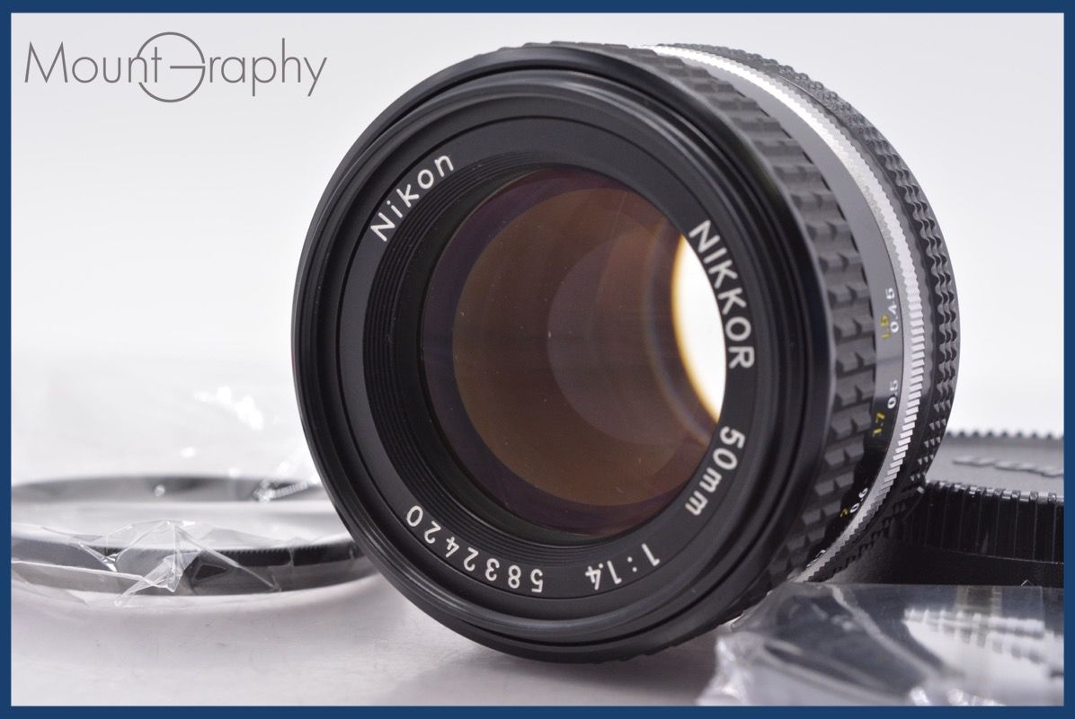 カメラ 【動作保証】 ニコン Nikon NIKKOR 50mm F1.4 Ai-S 前後