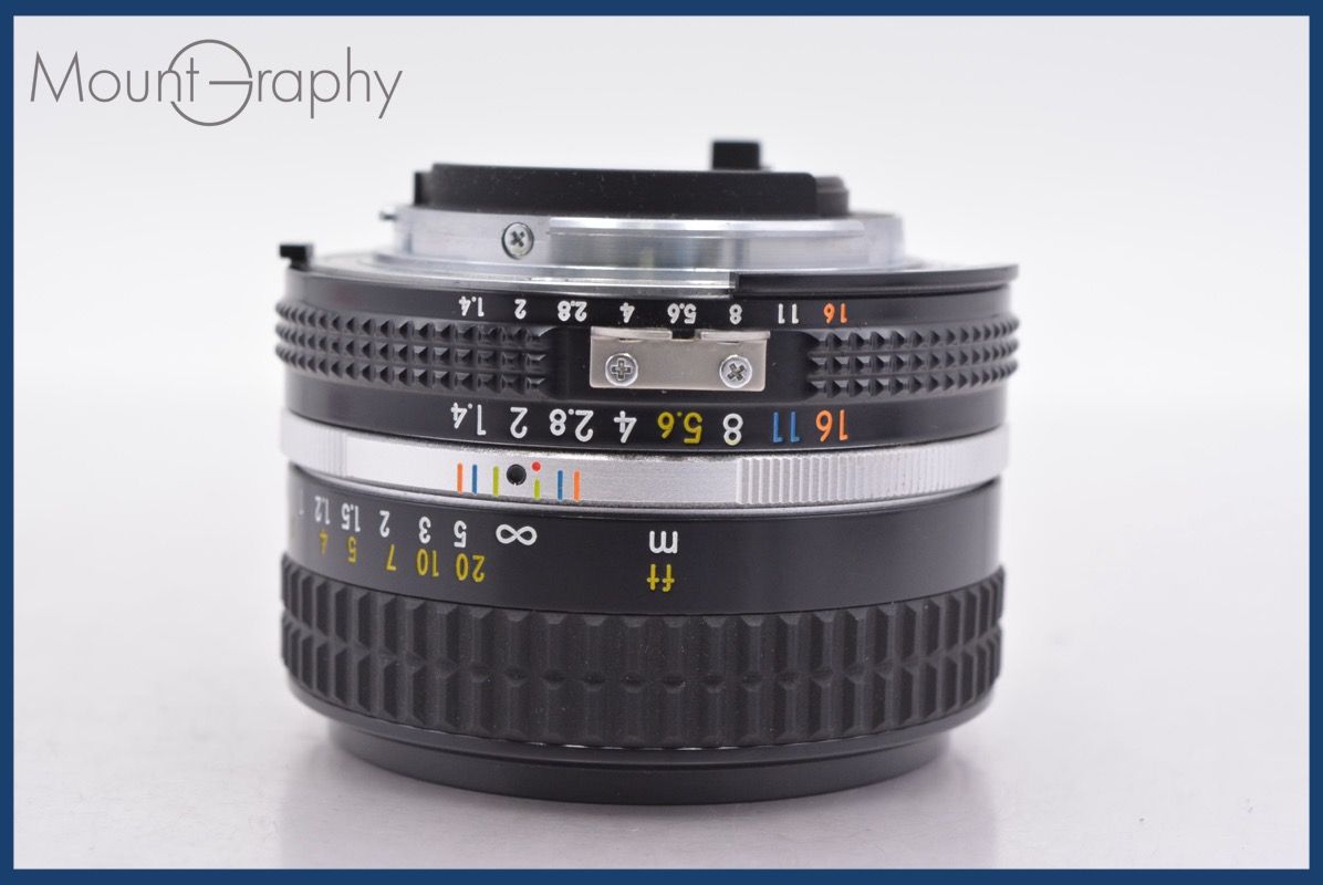 ニコン 単焦点レンズ Ai NIKKOR 50mm f1.4 リアキャップ付き ニコン 単