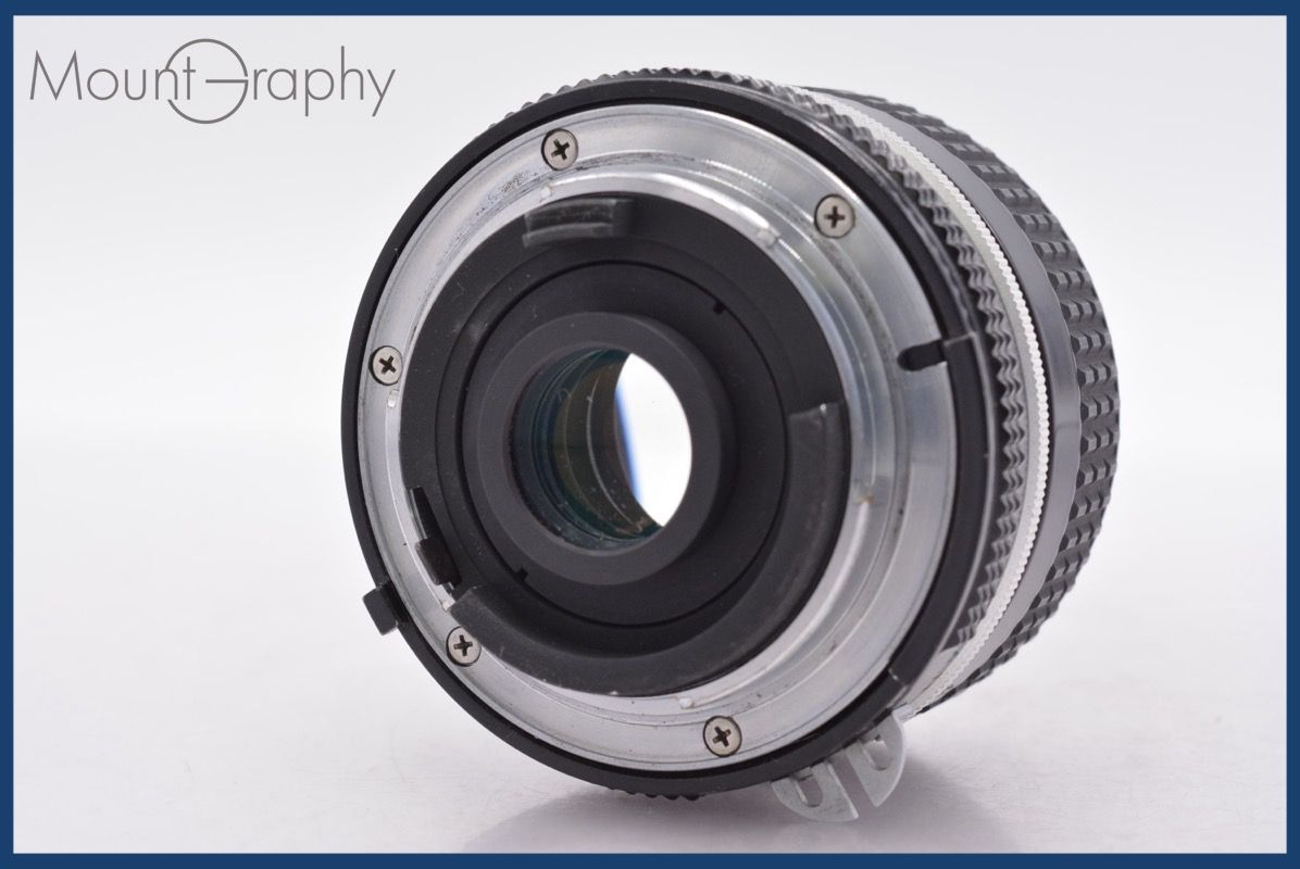 動作保証】 ニコン Nikon NIKKOR 35mm F2.8 Ai 前後キャップ&レンズ