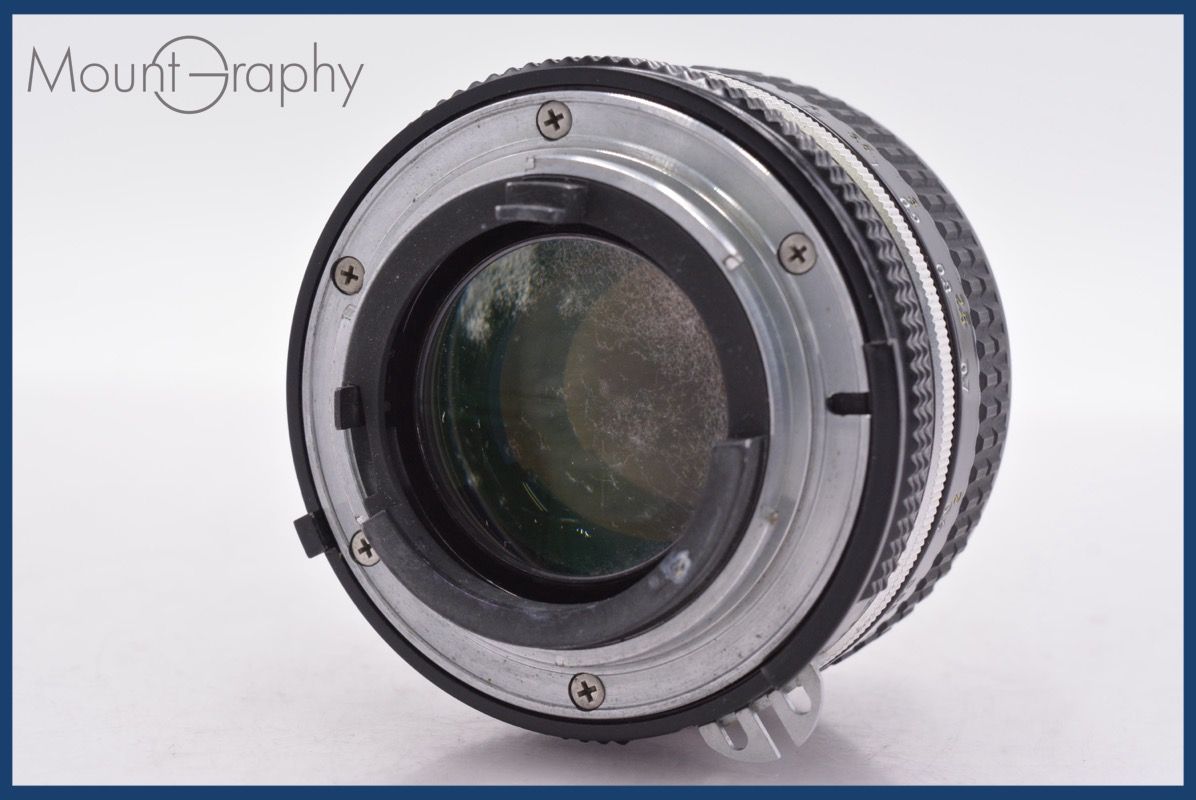 動作保証】 ニコン Nikon NIKKOR 50mm F1.4 Ai 前後キャップ&レンズ