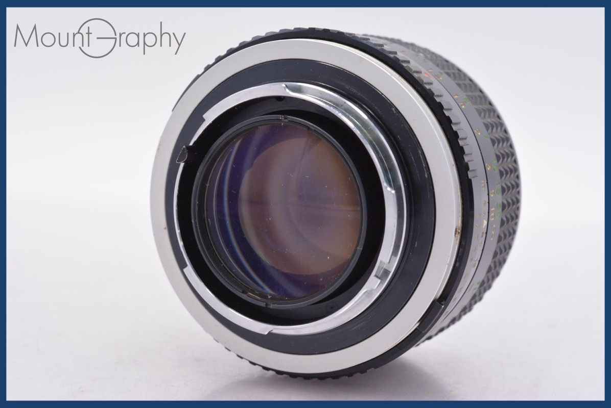 アダプターつきミノルタ MC-ROKKOR PG 50mm F1.4 448 アダプターつきミノルタ MC-ROKKOR PG 50mm F1.4 448