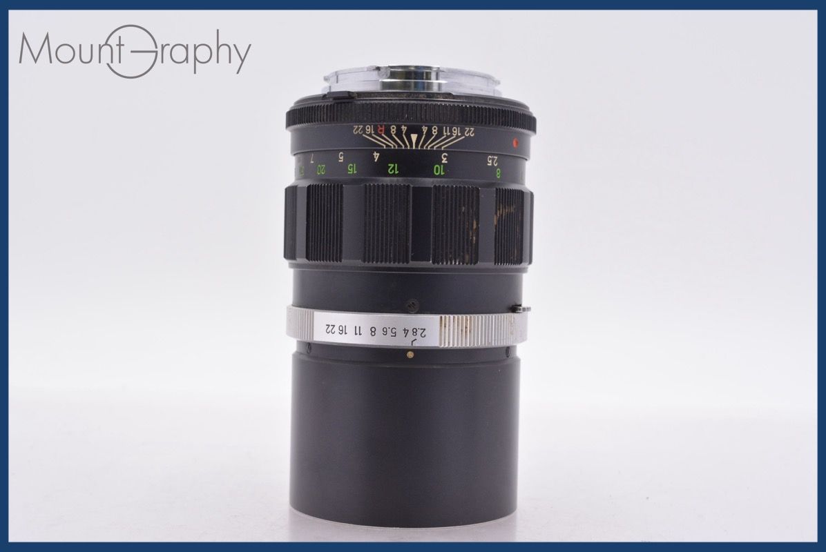 【極美品】ミノルタ MC TELE ROKKOR 135mm F2.8 212 3c9db0f81edbcb060581c1b0dfd2dc