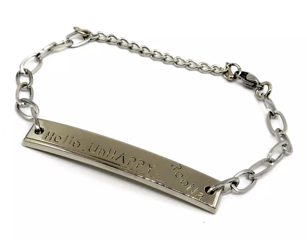 中古】銀製品・指輪・アクセサリー ReoNa Hello.UnHAPPY. プレート