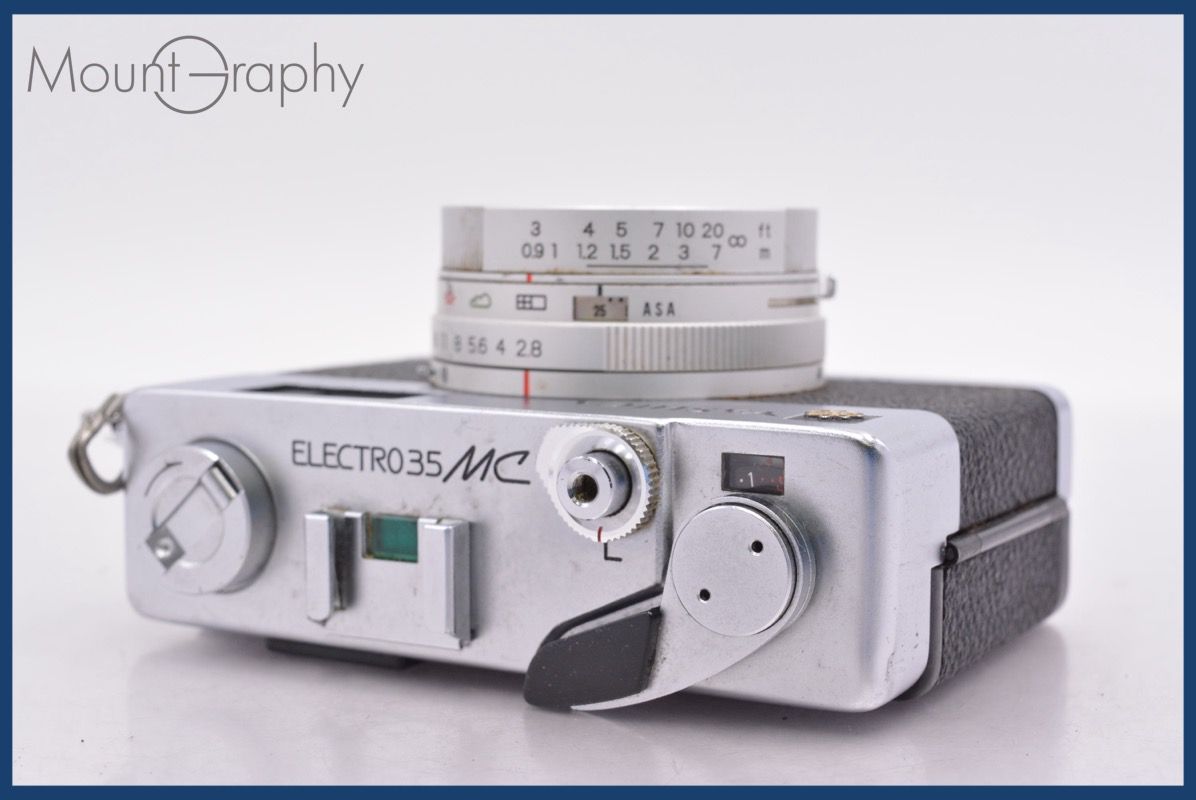 動作保証】 ヤシカ YASHICA ELECTRO 35 mc 40mm F2.8 レンズフィルター