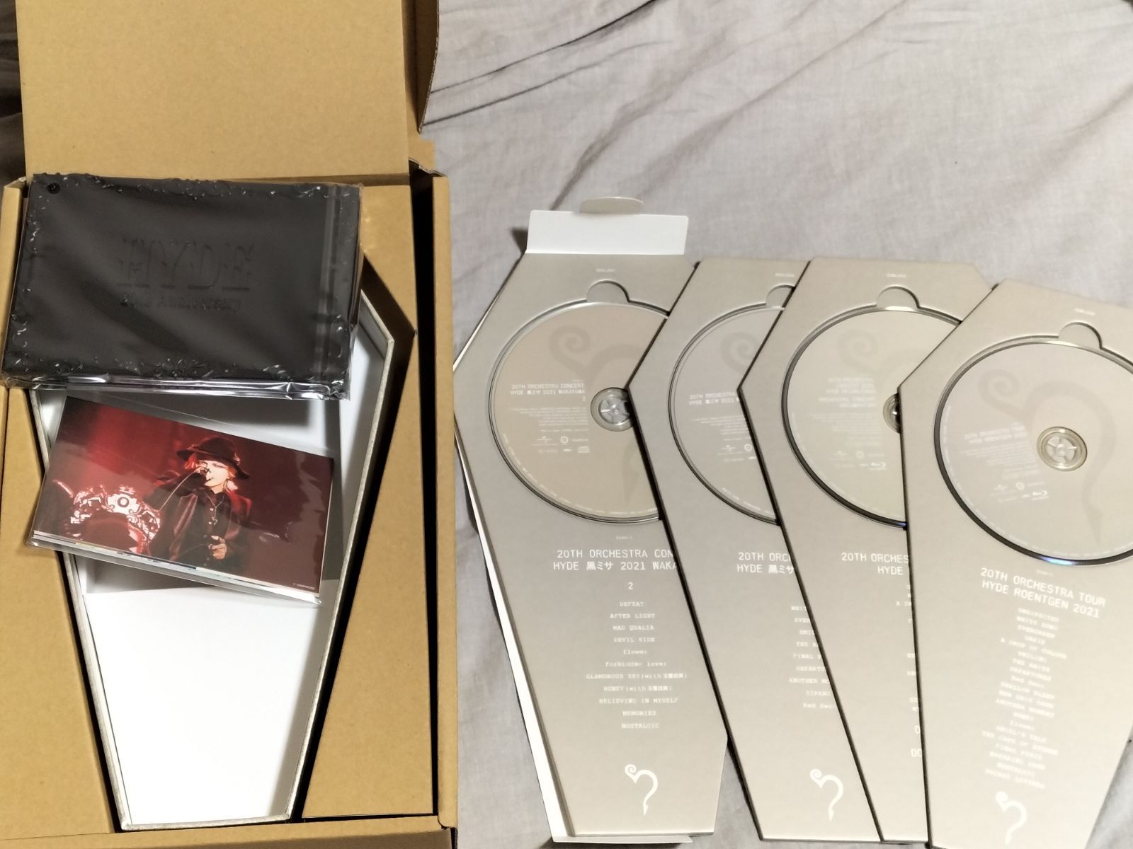 HYDE 20th Anniversary ROENTGEN Concert 2021 Complete Box 完全数量