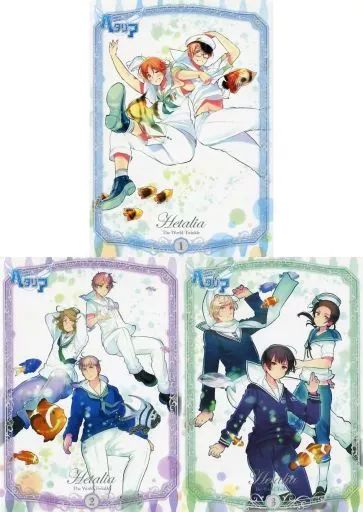 中古】アニメDVD ヘタリア The World Twinkle アニメイト限定版 全3巻