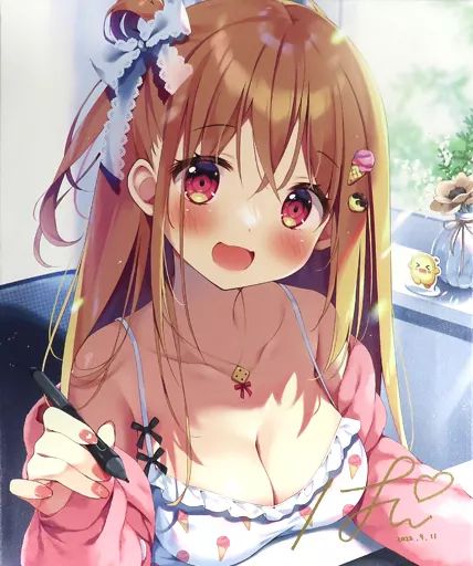 同人その他雑貨 直筆サイン入り オリジナル ぱんちゃんF 8キャンバスアート ぱん こみっくトレジャー40|ぱんのみみ